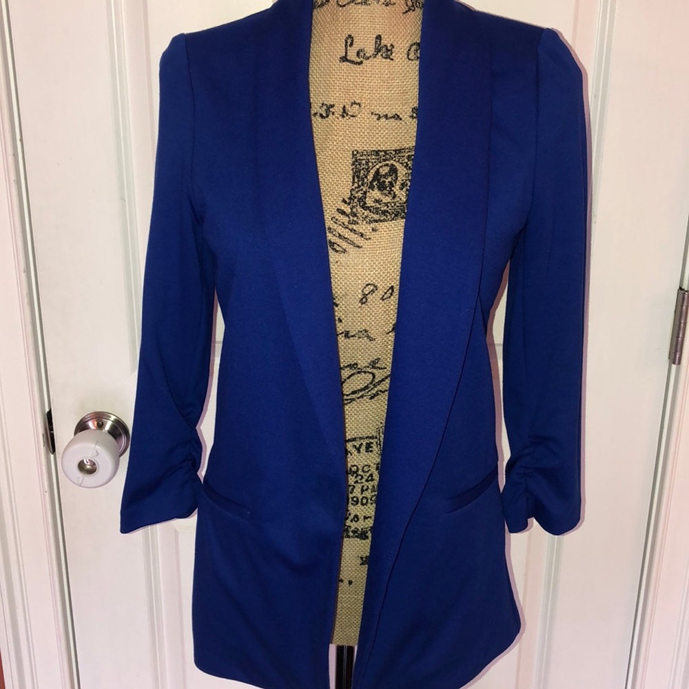 Bar III long blazer